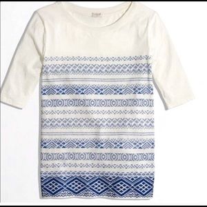 Tribal Striped Top